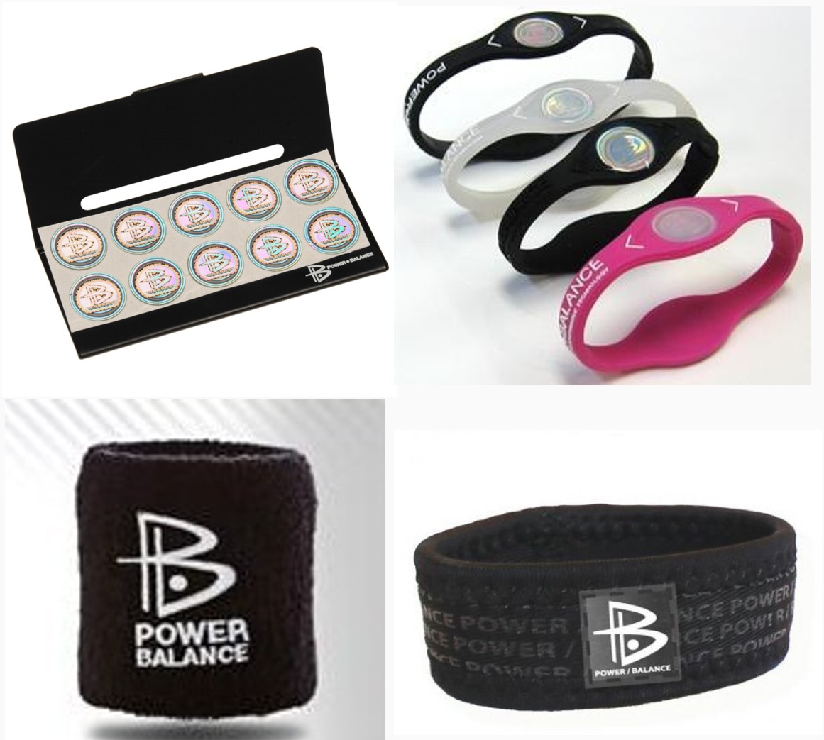Gomo da Bola Power Balance, a pulseira do equilíbrio