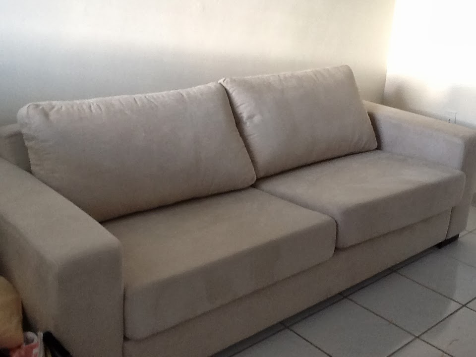 Tok de Requinte Capa para sofá com almofadas de assento e