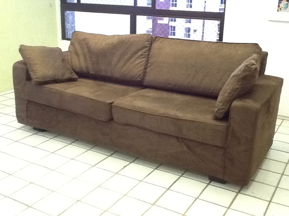 Tok de Requinte Capa para sofá com almofadas soltas