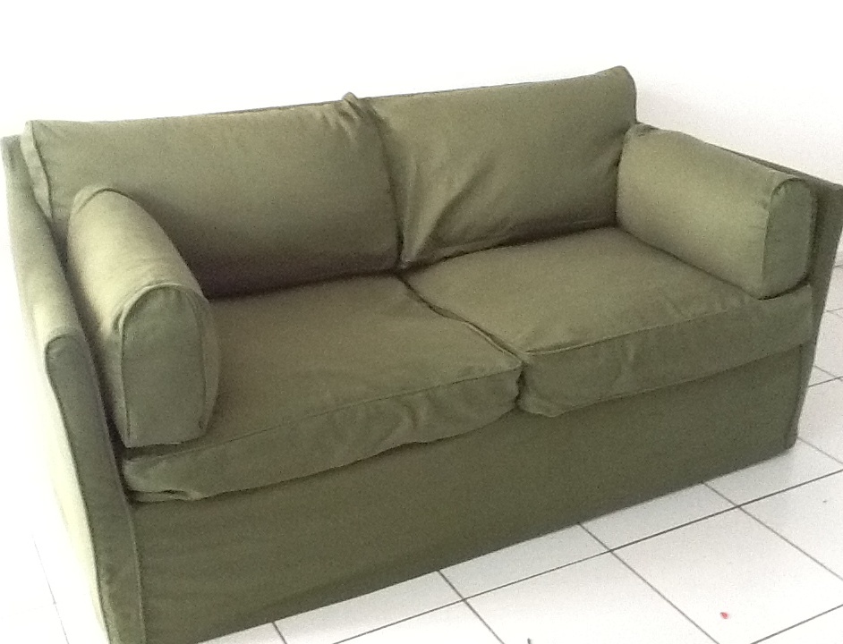 Tok de Requinte Capa para sofá com almofadas soltas