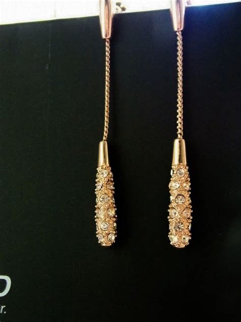 Brincos Longos Folheados