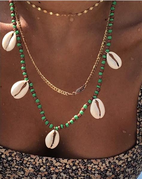 Colar De Perola Na Concha