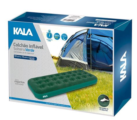 Colchao Inflavel Com O&nbsp;Pe