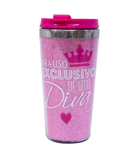 Copo Termico Rosa