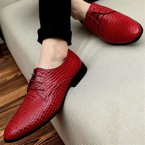 Sapatos Vermelhos Homem