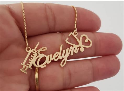 Colar Personalizado Enfermagem