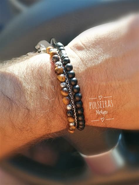 Pulseiras Homem Stone